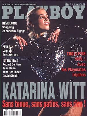 kati witt playboy|Katarina Witt: Playboy (US) 12/1998 & (DE) 12/2001